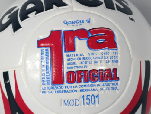 Balón Profesional Garcis Oficial De 14 Gajos Mod 1501