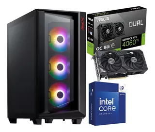 Pc Diseño Rtx 4060 Ti Intel Core I9 14900k 64gb Ddr5 1tb