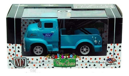 M2 Machines 1956 Ford Coe Tow Truck Wild-cards Acrílico 