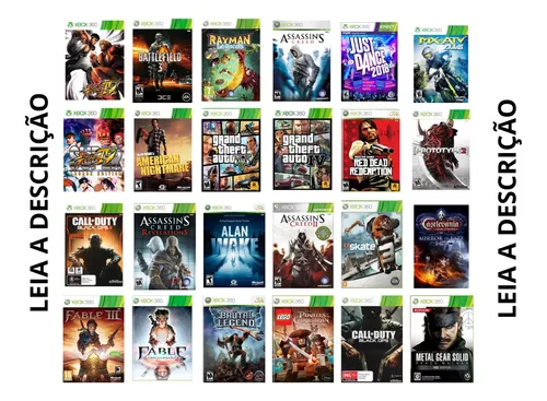 Jogos Xbox360 Midia Digital