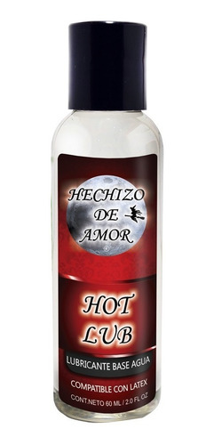Imagen 1 de 5 de Lubricante Termico Intimo Hot-lub Hechizo De Amor 60ml