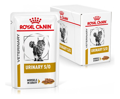 Pouch Gato Royal Canin Urinary S/o 85g  (caja 12 Unidades )