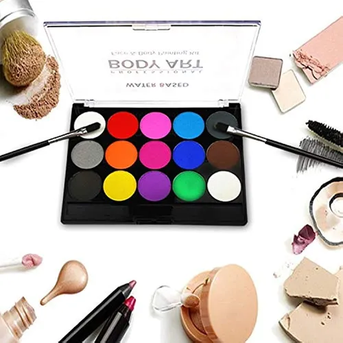 Kit De Pintura Facial Para Niños, Pintura De Cara Y Cuerpo D