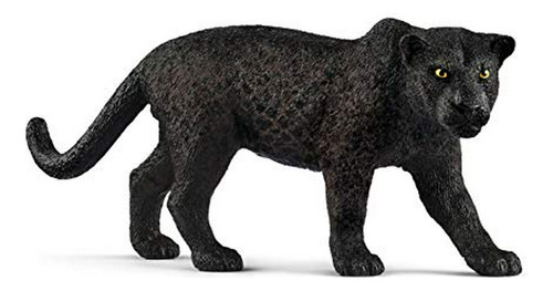 Figura Jaguar Negro Realista - Compatible Con