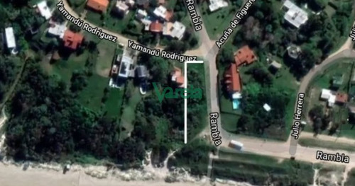 Imagen 3 de 4 de En Atlántida, Terreno Frente Por Frente Al Mar Con Bajada Propia A La Playa - Atlantida Atlántida