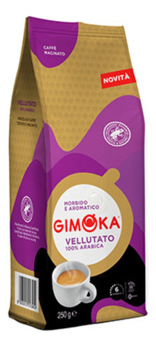 Café Molido Gimoka Vellutato 250gr 100% Arabica