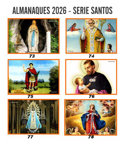 Almanaques 2026 Personalizados +1 Perforado Colgar 200 Udad Con Fotos Surtidas A Elección Tu Publicidad Comercial