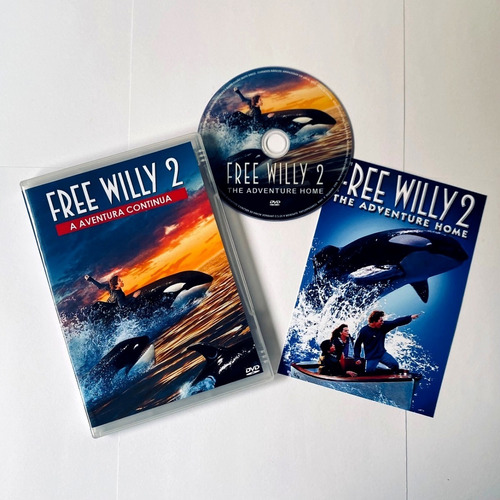 Dvd Free Willy I Ii Iii E A Grande Fuga Dublado E Legendado