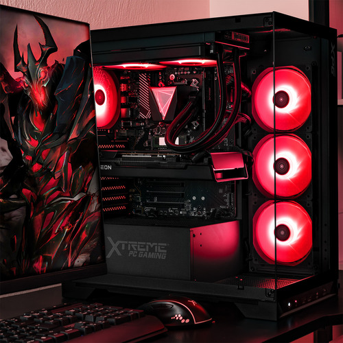 Xtreme Pc Gaming Xpg Amd Radeon Rx 7700 Xt Ryzen 9 7900x 32gb Ddr5 Ssd 1tb Sistema Liquido Wifi Black