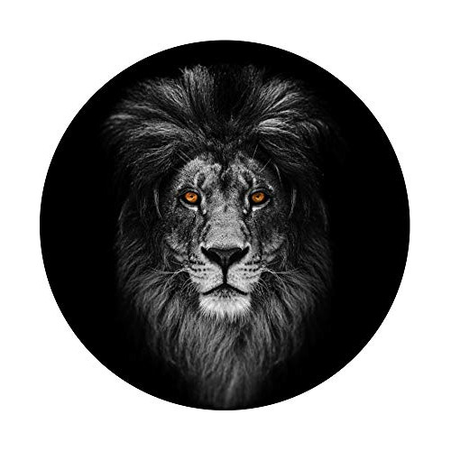 Popsockets Popgrip Con Forma De Cara De León En La Oscuridad