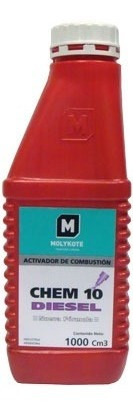 Activador Combustible Molykote Chem10 Diesel 1000cm3 X 12un