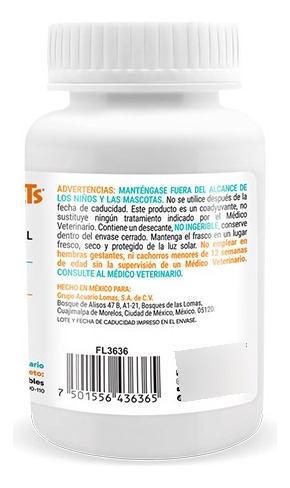Probiótico Para Perro Probiotico En Tableta Masticable 60 Pz