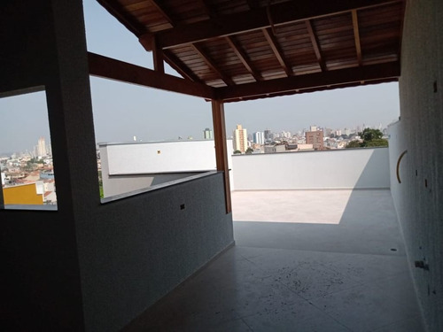 Imagem 8 de 10 de Cobertura Com 2 Dormitórios À Venda, 102 M² Por R$ 395.000,00 - Vila Alto De Santo André - Santo André/sp - Co0914