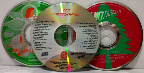 3 Cds Los Toribianitos Iempsa 1992 - 1993 Perú Solo Cd