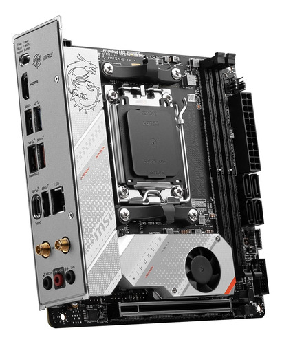 Placa Madre B650i Edge Wifi, Am5, Mini-itx, Ddr4, Bluetooth