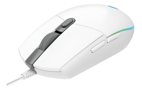 Mouse Gamer Logitech G203 New Rgb Lightsync White