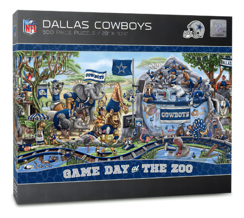 Rompecabezas  Game Day At The Zoo  500pzas Cowboys
