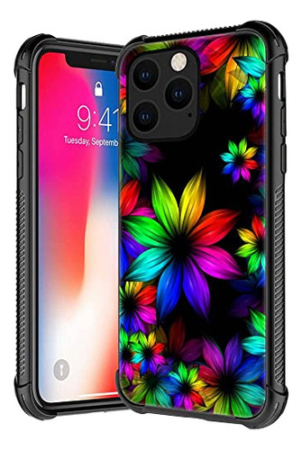 Djsok iPhone 13 Funda,rainbow Flowers Dise B09sz5h1y5_030424