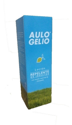 Aulo Gelio Repelente De Insectos Citronela Loción X 120 Ml