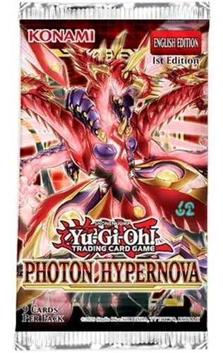 Yu Gi Oh Tcg Photon Hypernova Booster Sobres Ingles Original