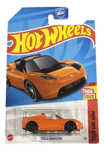 Hot Wheels Carro Tesla Roadster + Obsequio