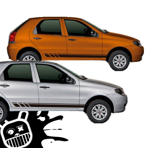 Fiat Palio Calco, Ploteo Decorativo Lateral Drift !