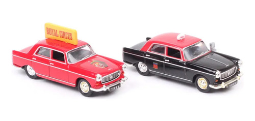 Peugeot 404 Set Taxi París + Circus Escala 1:87