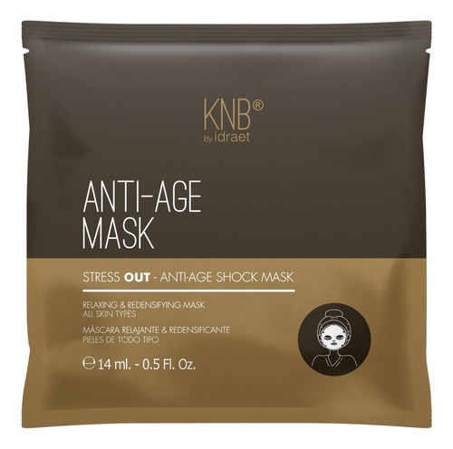 Idraet Anti Age Mask Mascara Relajante Y Redensificante Tipo de piel Todo tipo de piel