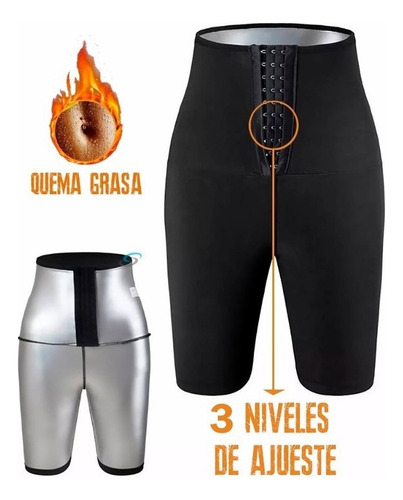 De Faja Short Quema Grasa Reduce Abdomen Deportivo Gym 501