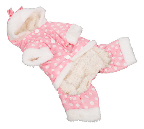 Chaqueta Cálida Con Capucha Para Perro, Abrigo De Invierno E