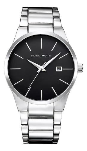 Reloj Casual De Cuarzo Inoxidable Con Calendario