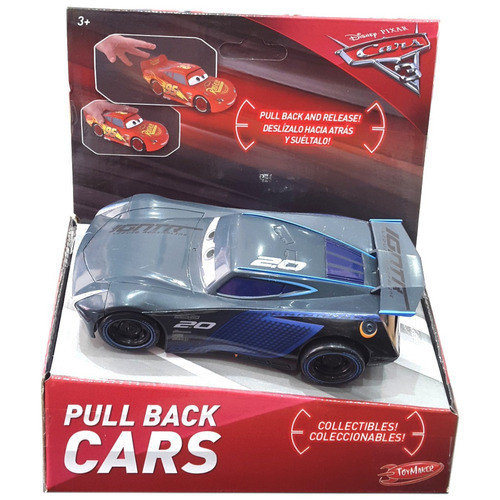 Autos Pullback Disney Cars 3 Rayo Mcqueen Cruz Mundo Manias