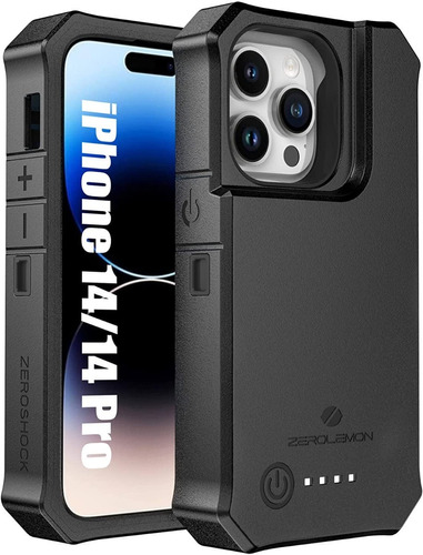 Zerolemon Funda De Batería Para iPhone 14 Pro De 10000 Mah