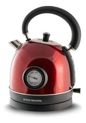 Pava eléctrica Ken Brown KBJ-126 roja 220V - 240V 1.8L