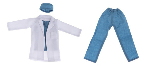 1/6 Escala Ropa De Muñecas Traje De Médico Para Muñecas