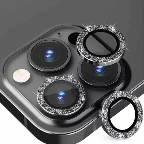 Protector Lente Glass Strass Para iPhone 15 Pro/15 Pro Max