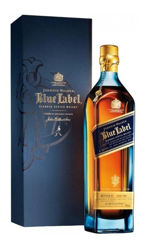 Whisky Johnnie Walker Blue Label En Estuche 750ml Escocia 