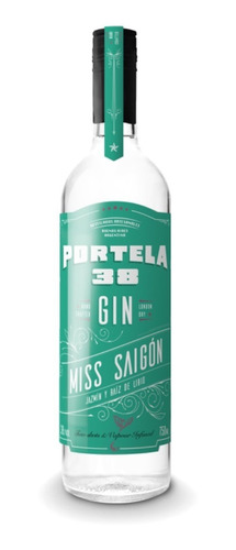 Nuevo! Gin Saigon Portela 38 750ml Artesanal Premium 38% Vol