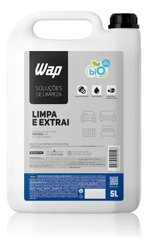 Detergente Limpador Para Extratoras Wap Limpa E Extrai 5l