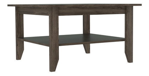 Mesa De Centro Essential - Coñac Color Marrón oscuro