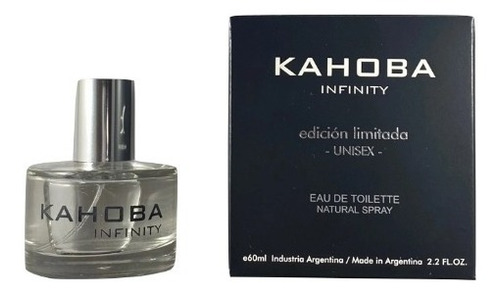 Perfume Kahoba Infinity 75ml Eau De Toilette Unisex