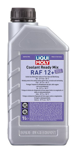 Aditivo Radiador Liqui Moly Coolant Raf 12+ G12+ G12 Evo