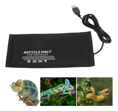 Acessório Para Répteis: Almofada De Aquecimento Usb, Tecido