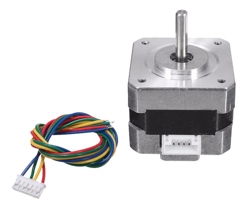 Fio Bipolar Do Motor Deslizante 28n.cm 0.4a 12v 4 Do Nema 17