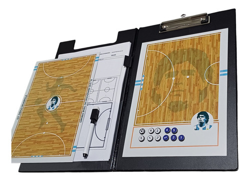 Pizarra Futsal Personalizable Dt 2u + Carpeta Y Accesorios Personalizable