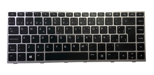 Teclado Para Hp 840 G5 840 G6 745 G5 745 G6 Marco Plata Esp