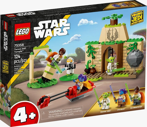 Lego Star Wars (75358) Templo Jedi De Tenoo Cantidad de piezas 124