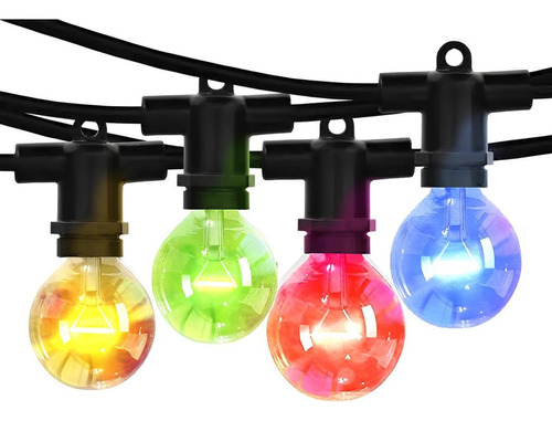 Guirnalda Luces Led Colores Maxwell 10 Mts Unible Navidad