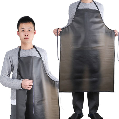 Delantal De Cocina De Pvc Para Carnicería Acuática Y Comida,