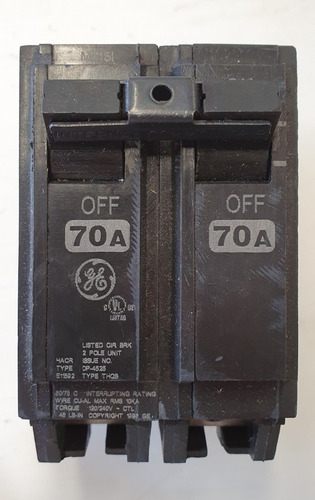Imagen 4 de 8 de Pastilla Termomagnética General Electric Thqb 2170